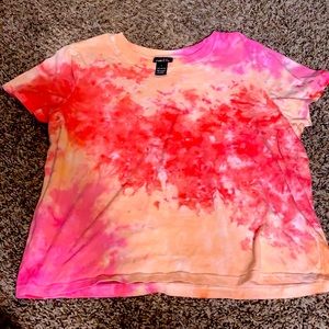 Tie Die Crop Top